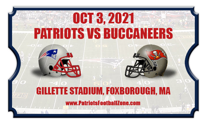 2021 Patriots Vs Buccaneers