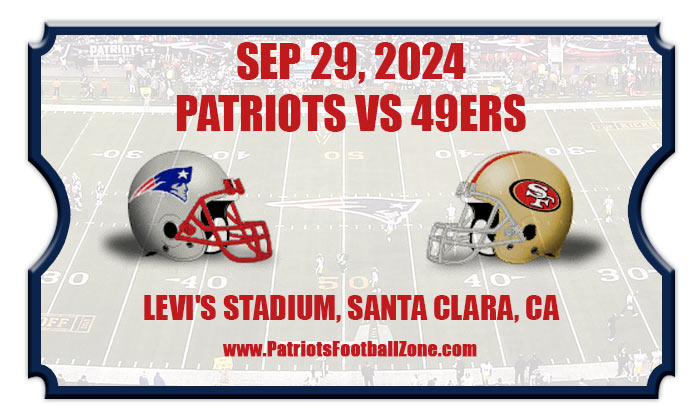 2024 Patriots Vs 49ers