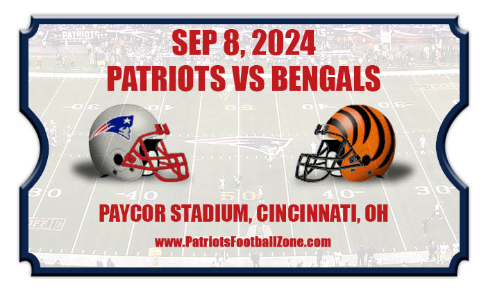 2024 Patriots Vs Bengals