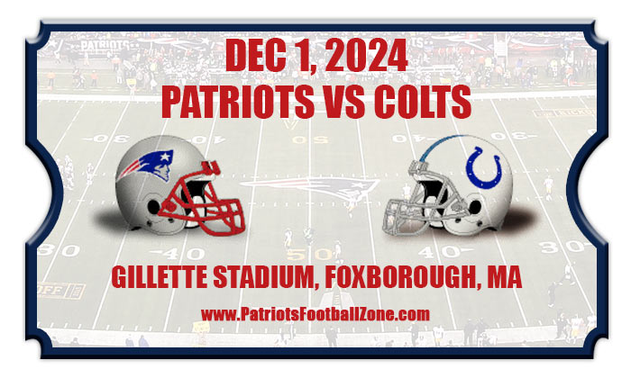 2024 Patriots Vs Colts