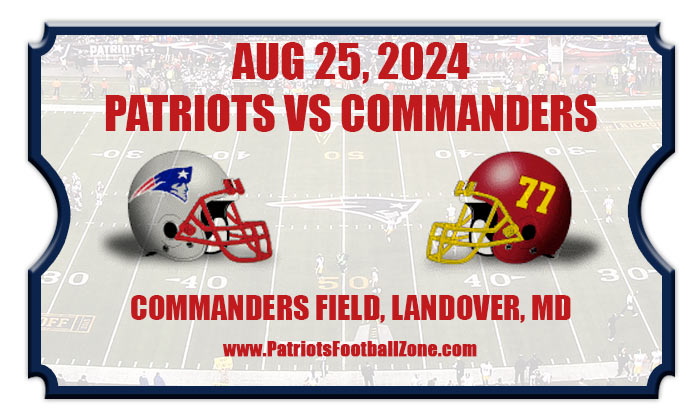 2024 Patriots Vs Commanders