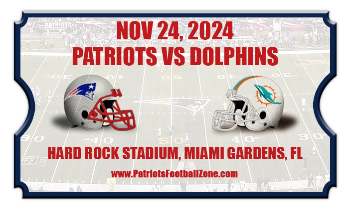 2024 Patriots Vs Dolphins2