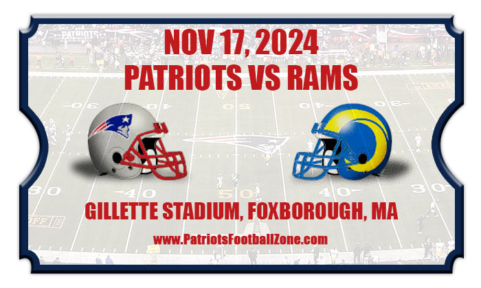 2024 Patriots Vs Rams