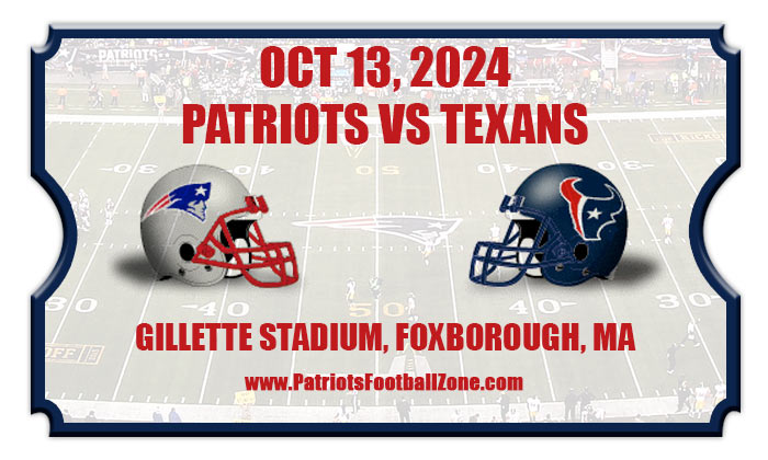 2024 Patriots Vs Texans