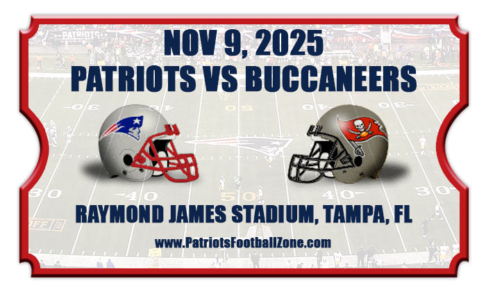 2025 Patriots Vs Buccaneers