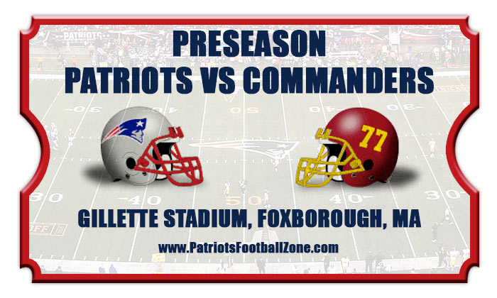 2025 Patriots Vs Commanders