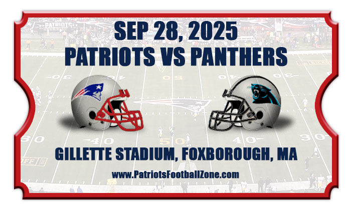 2025 Patriots Vs Panthers