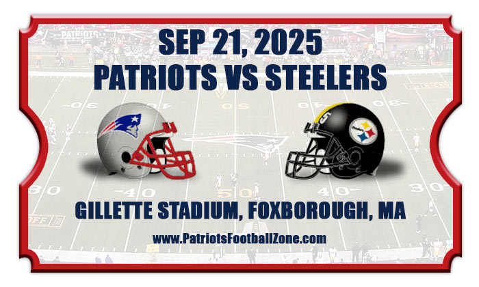 2025 Patriots Vs Steelers